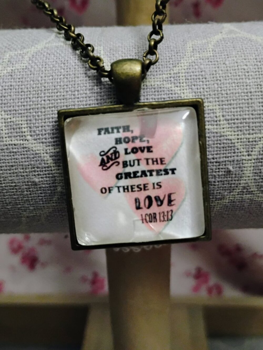 Bible Quote Necklace